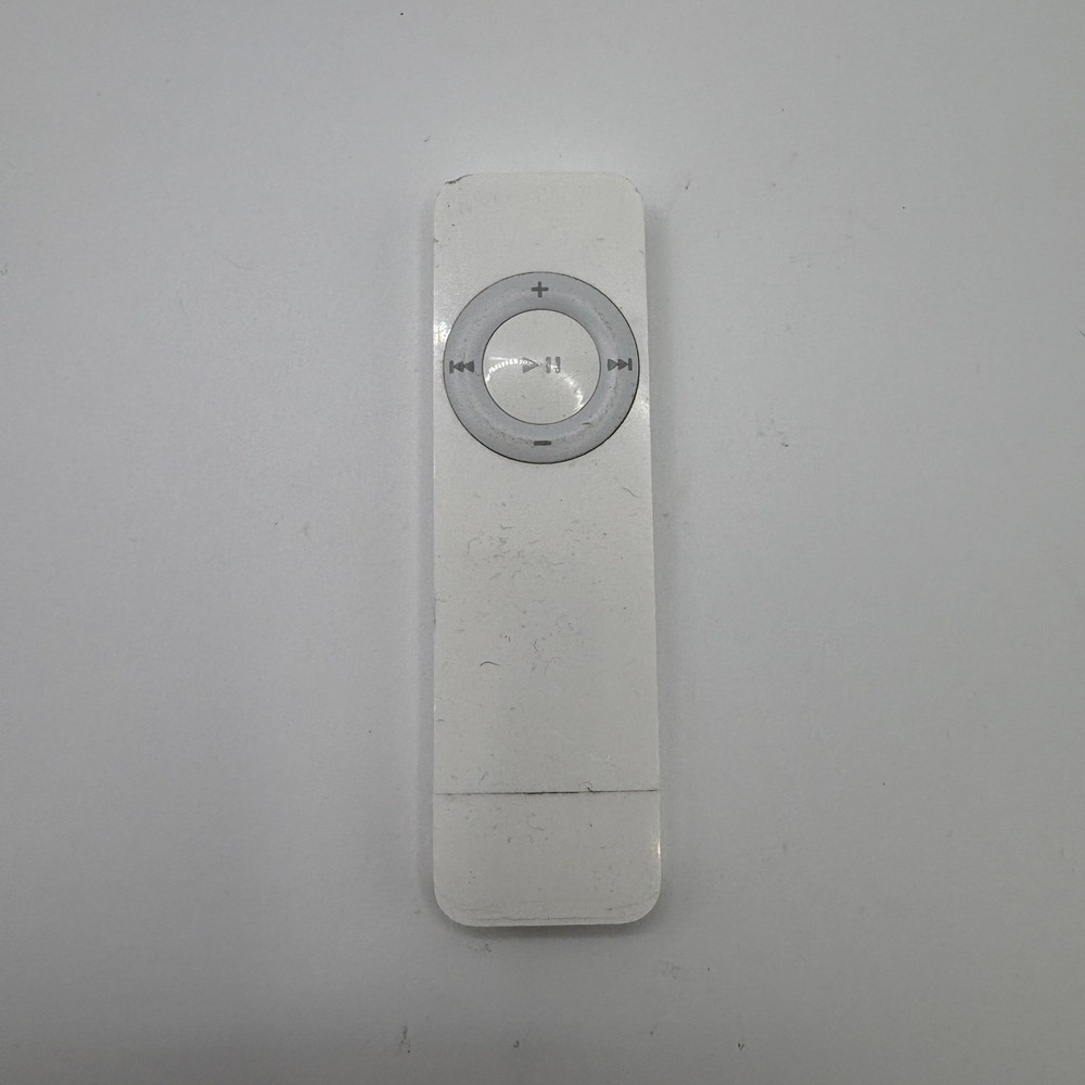 Apple iPod Shuffle 1st Generation 512MB White A1112 Digital Music Player Works